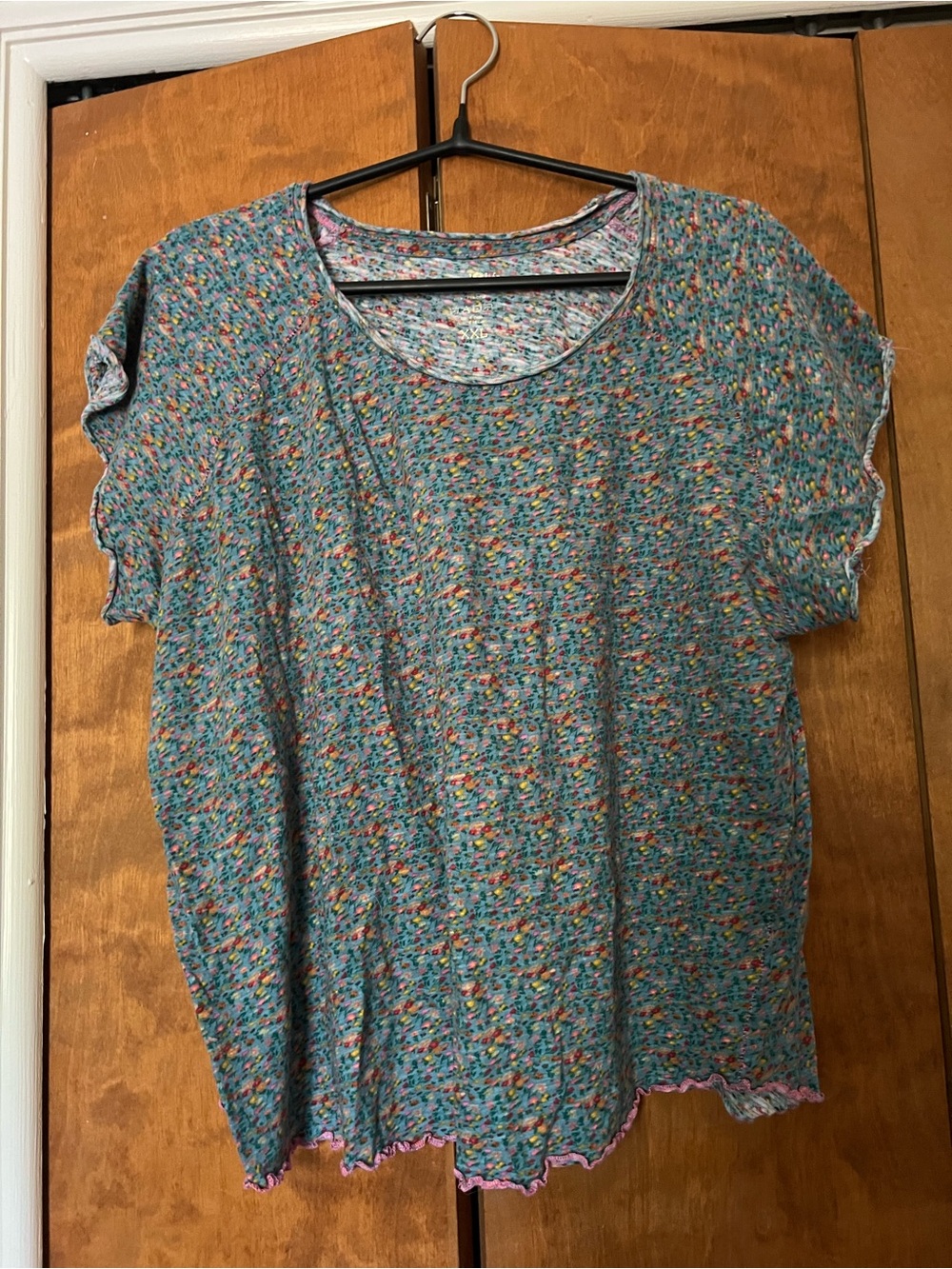 Natural Life Floral Top sz XXL